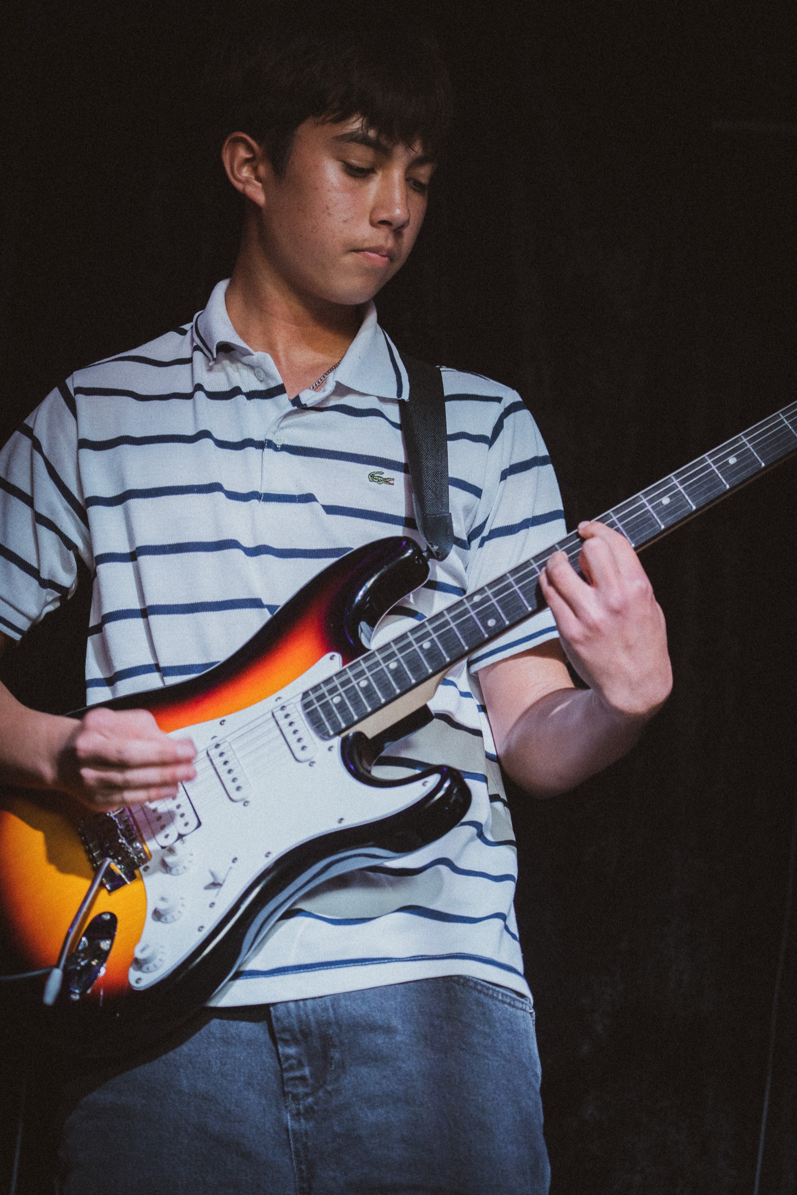Artist performing