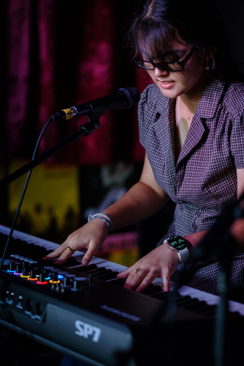 Alexa performing at Youth Mic #2