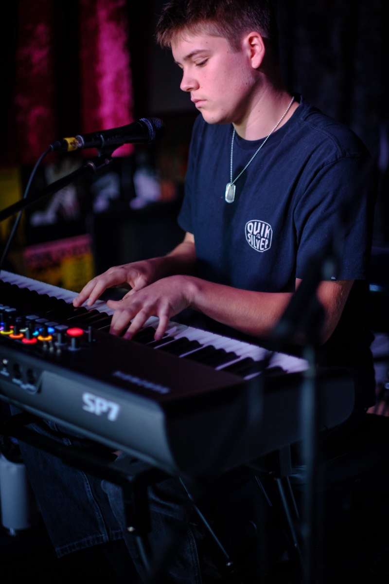 Caalen performing