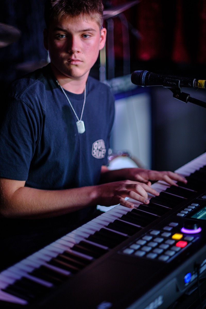 Caalen performing