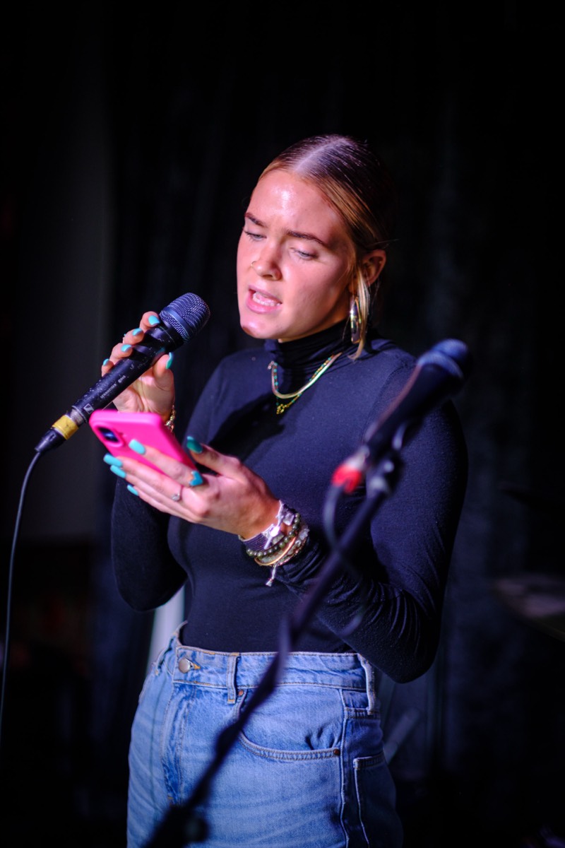 Charlie & Belle performing
