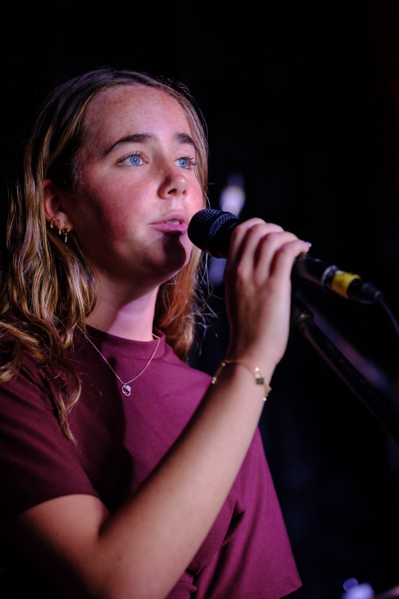 Lauren performing