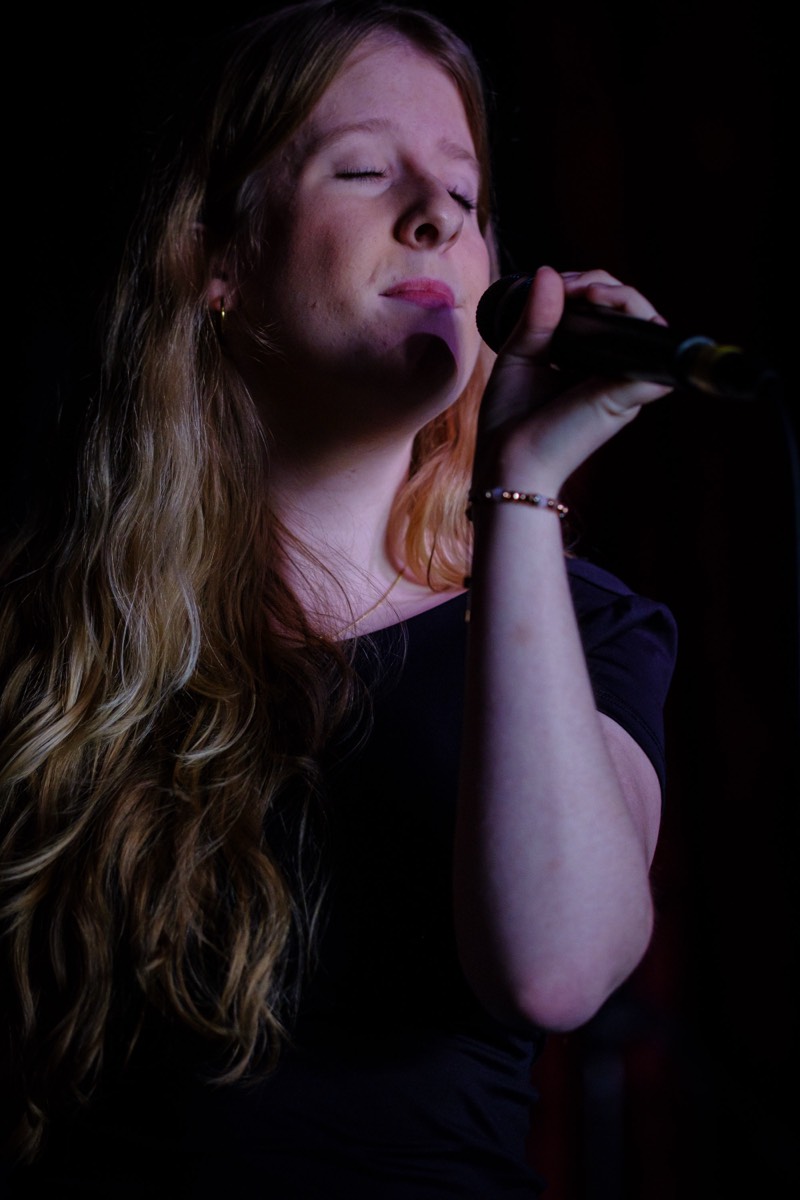 Olivia performing