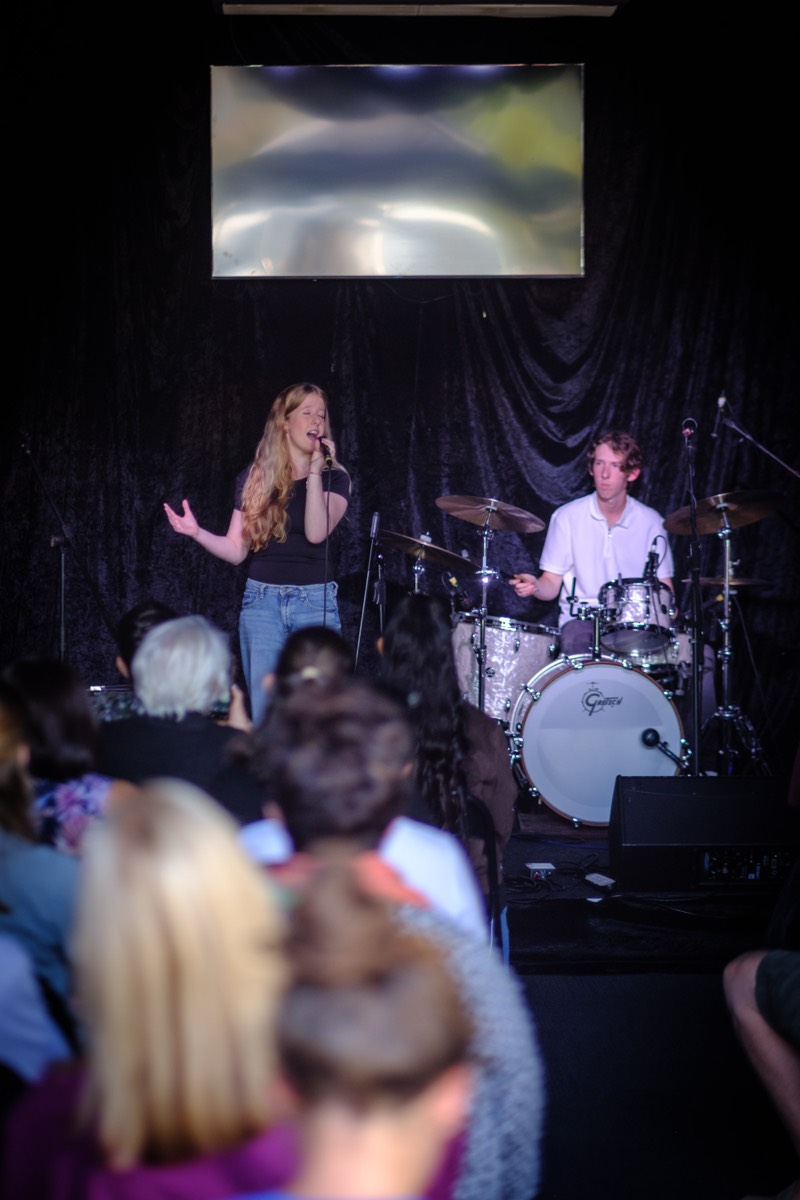 Olivia performing