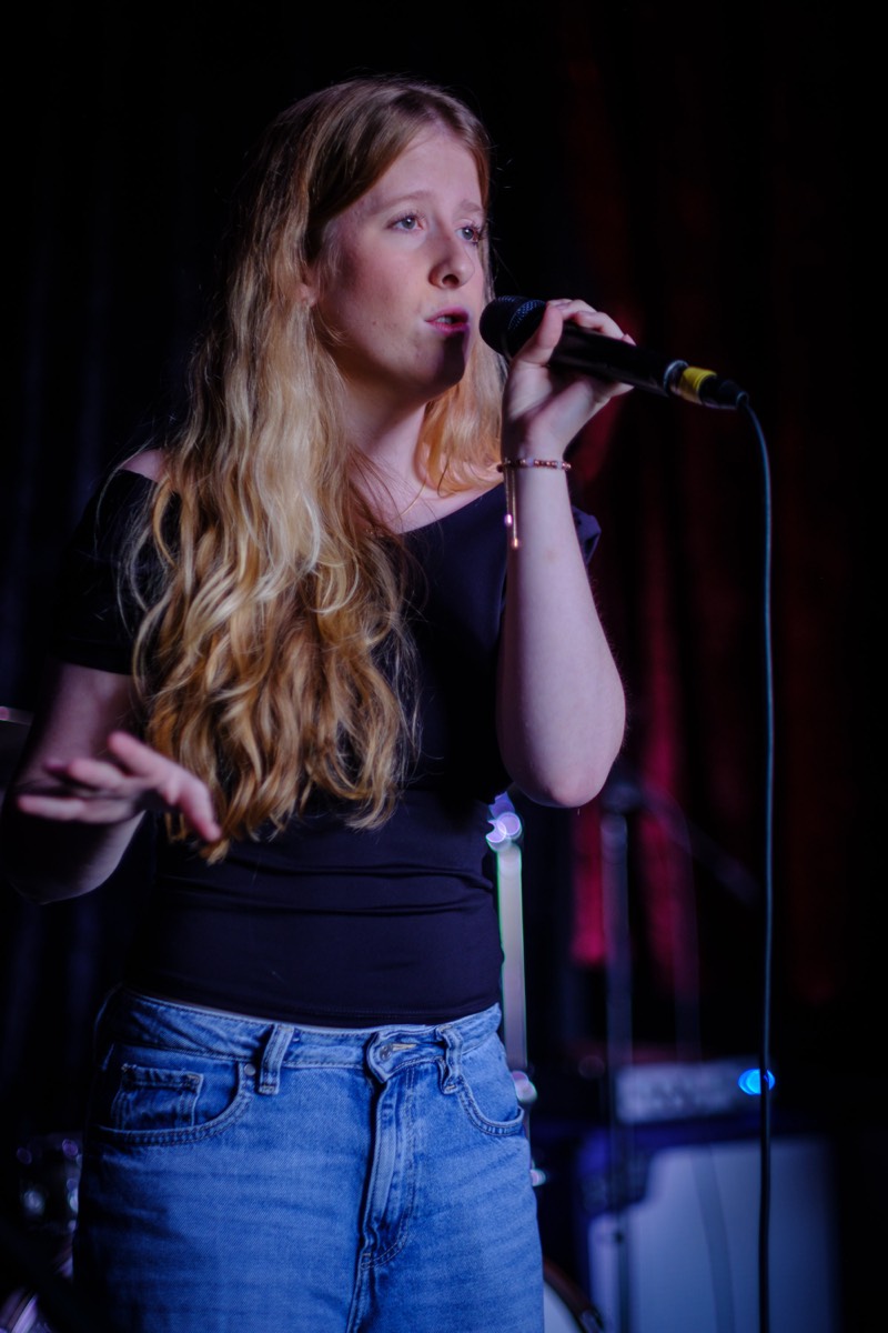 Olivia performing