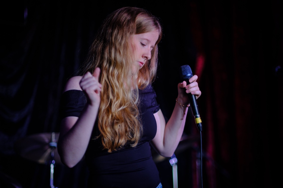 Olivia performing