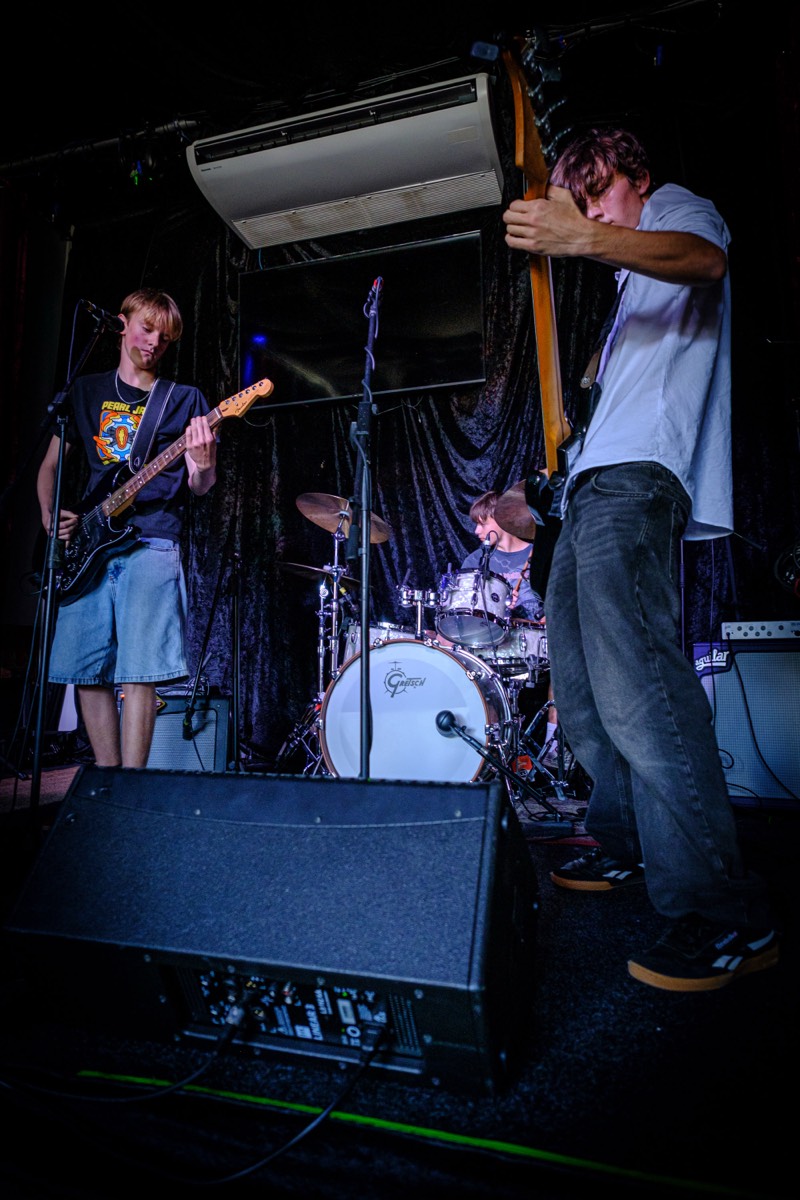 Two Charlies & Eli at Youth Mic #2