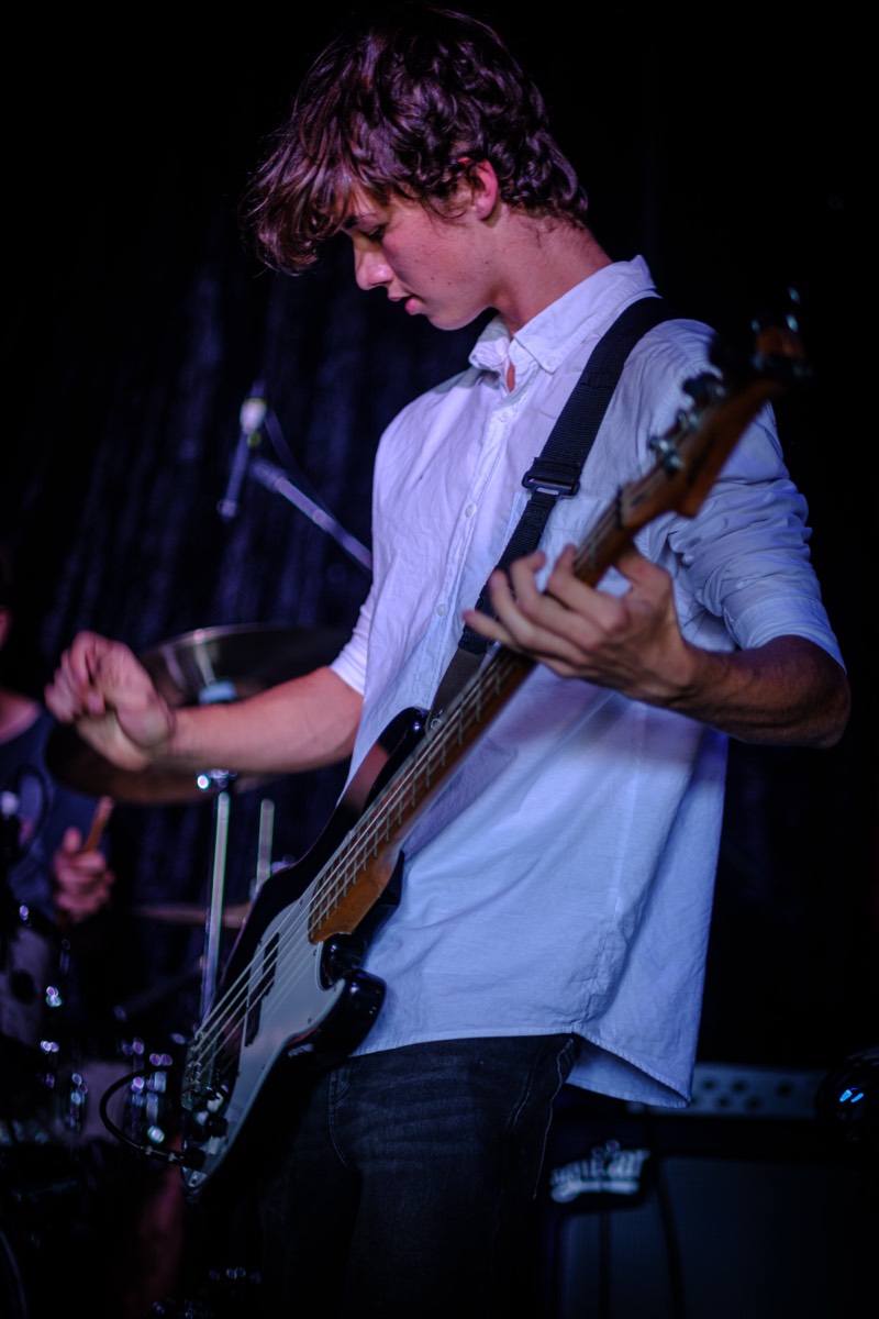 Two Charlies & Eli performing