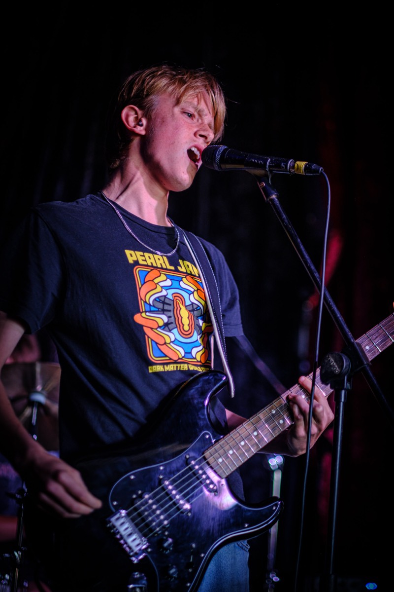 Two Charlies & Eli performing